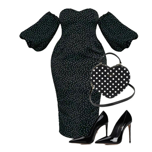 Dotted Dress Styling - Plus Size Category (12-24)